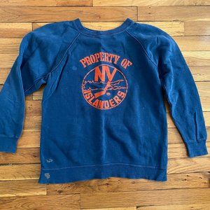 Vintage NY Islanders distressed sweatshirt